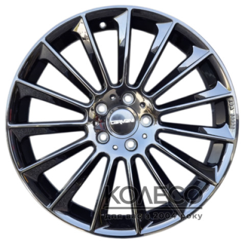 Carmani CA17 W8 R19 PCD5x112 ET45 DIA66.6 Black