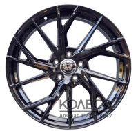Диски KONIGSRADER KR4 W8.5 R19 PCD5x114.3 ET45 DIA72.6 Black