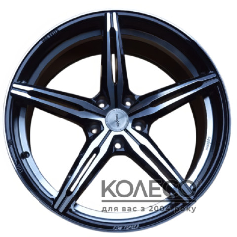 Oxigin 23 W10.5 R20 PCD5x120 ET30 DIA72.6 Black