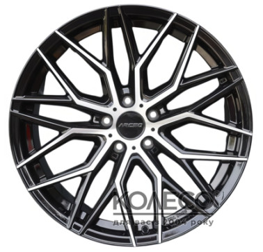 Arceo Valencia W8.5 R19 PCD5x120 ET38 DIA72.6 Black