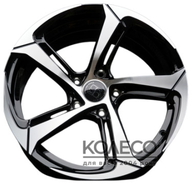 Flow Forming FF115 W8 R18 PCD5x112 ET38 DIA66.6 Black