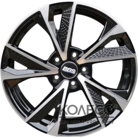 Flow Forming FF532 W8 R18 PCD5x112 ET35 DIA66.6 Black