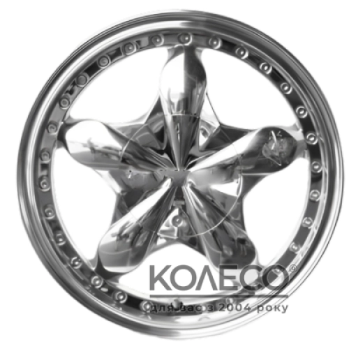 PTH 441 W6.5 R15 PCD5x112/114.3 ET40 DIA73.1 хром
