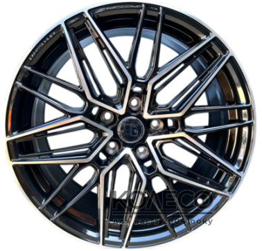 Flow Forming FF581 W9.5 R19 PCD5x120 ET35 DIA72.6 Black