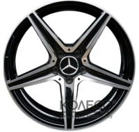 Диски Flow Forming FF512 W8 R18 PCD5x112 ET45 DIA66.6 Black