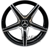 Диски Flow Forming FF512 W8 R18 PCD5x112 ET45 DIA66.6 Black