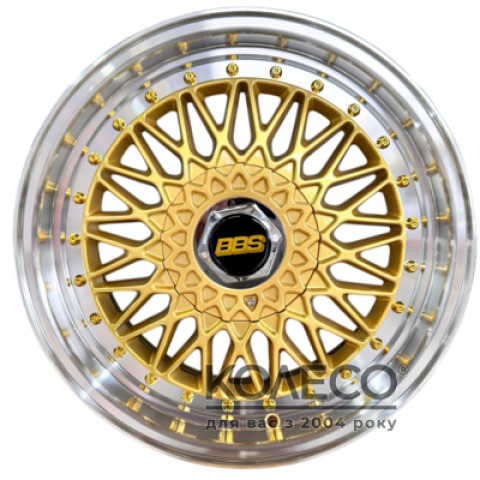 Replica REW032 W6.5 R15 PCD4x100/114.3 ET30 DIA73.1 Gold