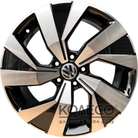 Replica 8044 W7 R18 PCD5x112 ET43 DIA57.1 Black