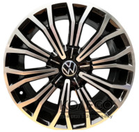 Диски Replica 8054 W8 R18 PCD5x112 ET39 DIA66.5 Black