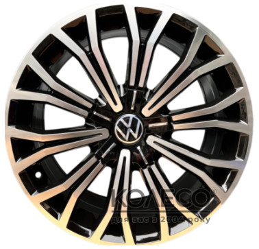 Replica 8054 W8 R18 PCD5x112 ET39 DIA66.5 Black