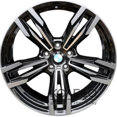 Replica D983 W9.5 R20 PCD5x120 ET33 DIA72.6 Black