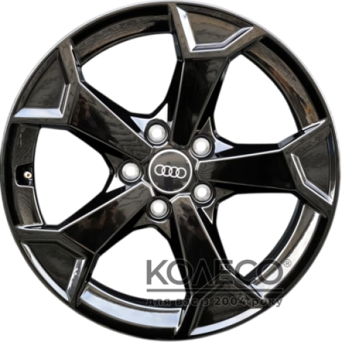 Audi OEM 83A601025AL-AX1 W6.5 R17 PCD5x112 ET38 DIA66.6 Black