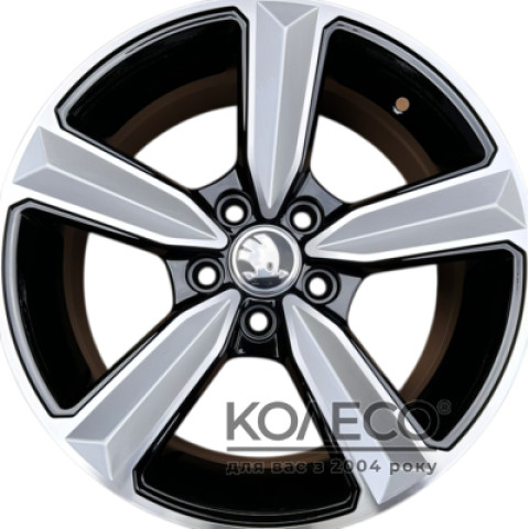 Flow Forming FBX057-5 W6.5 R15 PCD5x100 ET35 DIA57.1 Black