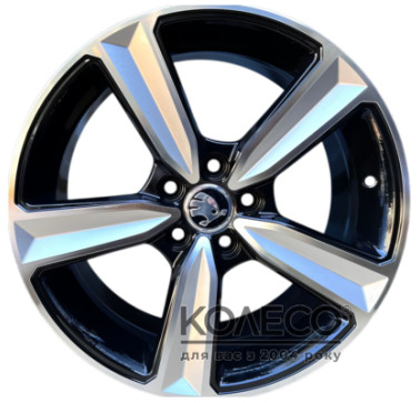Flow Forming FBX057-6 W7 R16 PCD5x100 ET30 DIA57.1 Black