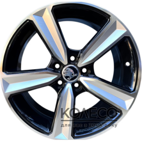 Flow Forming FBX057-6 W7 R16 PCD5x100 ET30 DIA57.1 Black