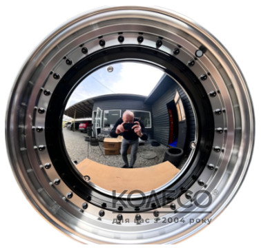 Flow Forming REW024-7 W7.5 R17 PCD5x108/114.3 ET30 DIA73.1 Black