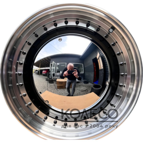 Flow Forming REW024-7 W7.5 R17 PCD5x108/114.3 ET30 DIA73.1 Black