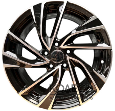 Flow Forming FBX260-7 W7.5 R17 PCD5x112 ET45 DIA57.1 Black