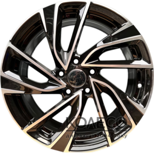 Flow Forming FBX260-7 W7.5 R17 PCD5x112 ET45 DIA57.1 Black