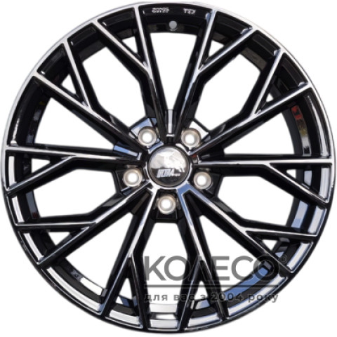 Ultra Wheels UA23 W8 R18 PCD5x112 ET45 DIA66.6 Black