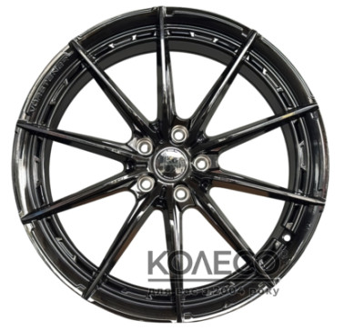 Koko FF586 W8.5 R20 PCD5x114.3 ET35 DIA73.1 Black