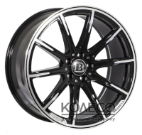 Диски ZH 8124 W8.5 R20 PCD5x112 ET38 DIA66.6 BMF