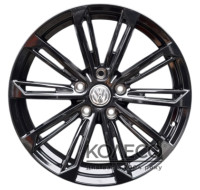 Диски Koko FF560 W8.5 R19 PCD5x112 ET38 DIA57.1 Black