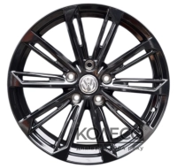 Диски Koko FF560 W8 R18 PCD5x112 ET38 DIA57.1 Black