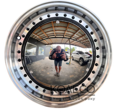 Flow Forming REW024-5 W6.5 R15 PCD5x100/112 ET20 DIA57.1 Black