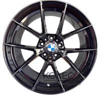 Flow Forming FBX124-9 W8.5 R19 PCD5x120 ET35 DIA72.6 Black