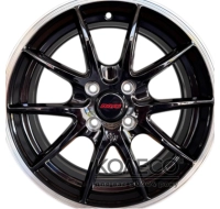 Koko SL511 W7.5 R17 PCD5x112 ET38 DIA66.5 Black