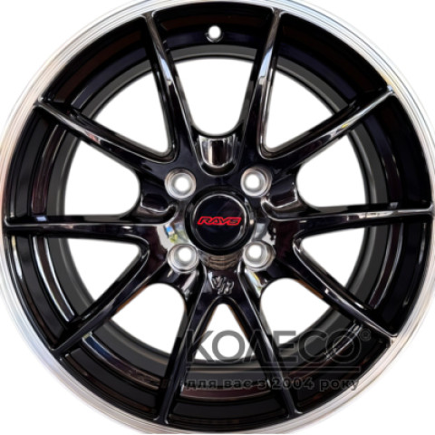 Koko SL511 W6 R15 PCD4x100 ET35 DIA73.1 Black