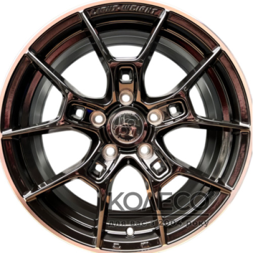 Koko SL552 W7 R16 PCD5x114.3 ET35 DIA73.1 Black