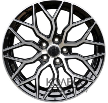 Koko FF507 W7.5 R17 PCD5x112 ET38 DIA66.5 Black