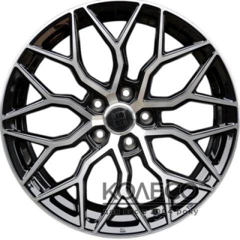 Koko FF507 W7.5 R17 PCD5x112 ET38 DIA66.5 Black