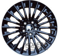 Диски Koko FF577 W7.5 R17 PCD5x112 ET35 DIA66.6 Black