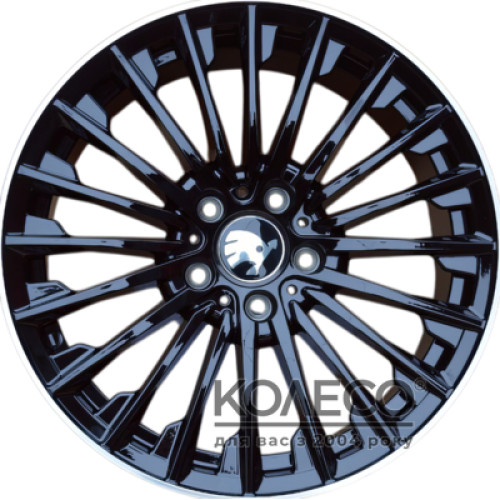 Koko FF577 W7.5 R17 PCD5x112 ET35 DIA66.6 Black