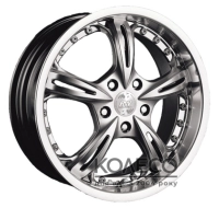 Диски Racing Wheels H-255 W7 R17 PCD5x112 ET40 DIA73.1 carbon
