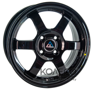 VLF VLF66 W6.5 R15 PCD4x100 ET40 DIA73.1 Black