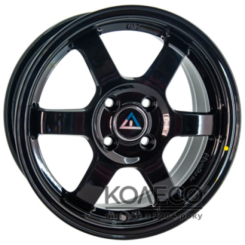 VLF VLF66 W6.5 R15 PCD4x100 ET40 DIA73.1 Black