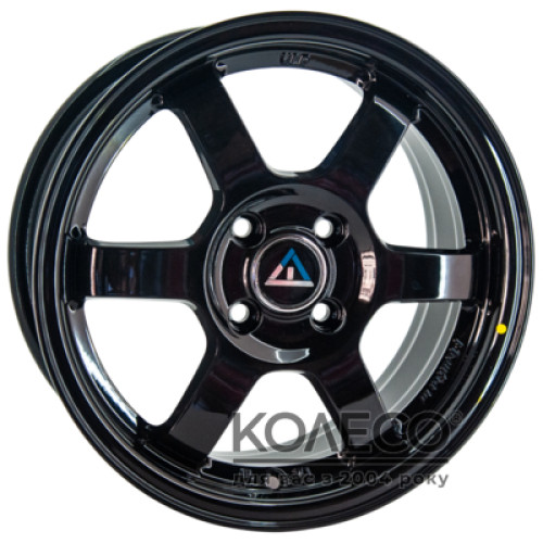 VLF VLF66 W6.5 R15 PCD4x100 ET40 DIA73.1 Black