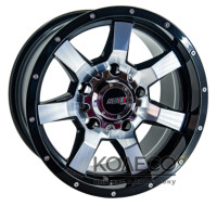 Диски GT LGS06 W8 R15 PCD5x139.7 ET-10 DIA110.5 BMF