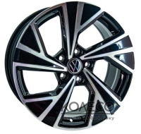 Диски Replica Volkswagen F7651 W7.5 R17 PCD5x112 ET35 DIA57.1 BMF