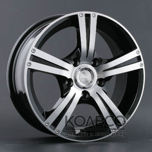 Racing Wheels H-326 W6.5 R15 PCD5x120 ET40 DIA72.6 BK-F/P