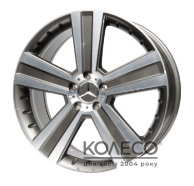 Replica MERCEDES N726D W8.5 R20 PCD5x112 ET50 DIA66.6 GMF