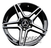 Диски Koko FF133 W7.5 R17 PCD5x112 ET35 DIA66.6 Black