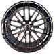 Koko FF215 W8 R18 PCD5x108 ET38 DIA73.1 Black