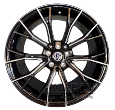 Replica 0220 W9.5 R19 PCD5x112 ET45 DIA66.4 Black