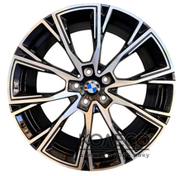 Replica D1130 W9 R19 PCD5x112 ET38 DIA66.6 Black