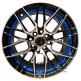 Flow Forming DX088 W7 R16 PCD5x100/114.3 ET35 DIA73.1 Black